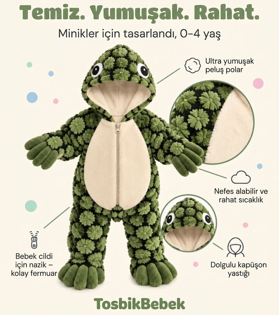 Tosbik Bebek - Peluş Bebek Tulumu